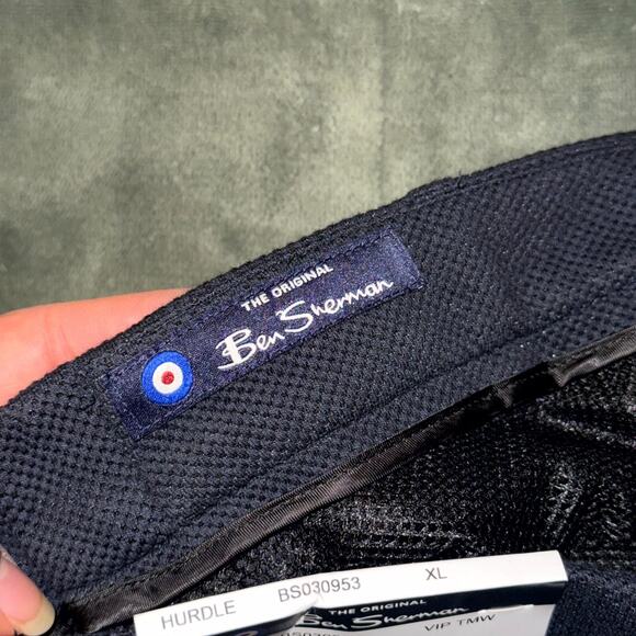 Ben Sherman Hurdle Jogger Pants Men's XL Navy Blue Stretch Pockets Performance - Picture 3 of 9